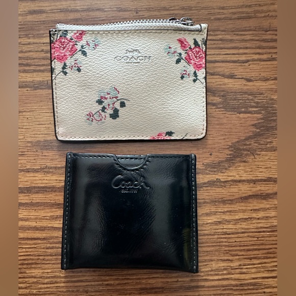 Coach vintage I’d card case and compact mirror - Picture 2 of 12